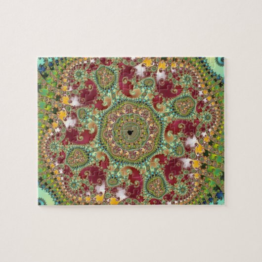 Puzzle Coronel - Fractal (Horizontal)