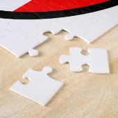 Puzzle Correction de drapeau de l'Italie/d'Italie - avec (Côté)