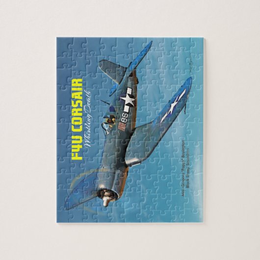 Puzzle Corsaire de F4U (Vertical)