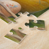 Puzzle Corso de canne avec oeufs de Pâques vacances (Côté)