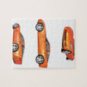 Puzzle Corvette orange : (Horizontal)