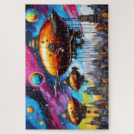 Puzzle Cosmic Airship (Vertical)
