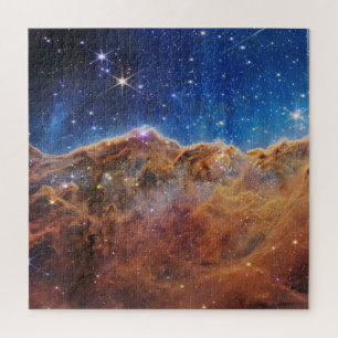Puzzle Cosmic Cliffs in the Carina Nebula