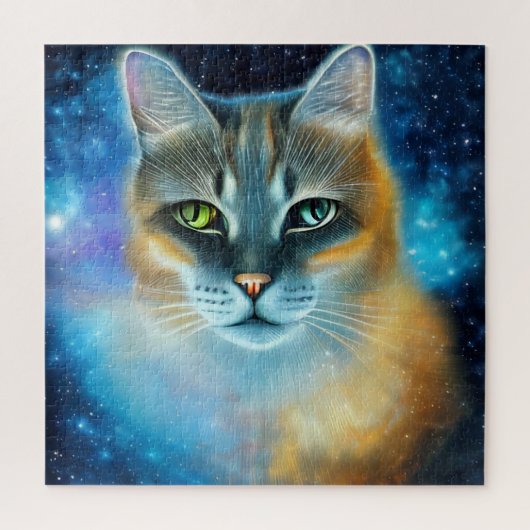 Puzzle Cosmic Kitty (Vertical)
