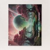 Puzzle Cosmic planets & colourful worlds (Vertical)