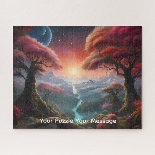 Puzzle Cosmic planets & colourful worlds (Horizontal)