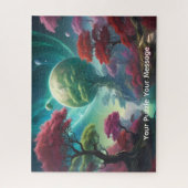 Puzzle Cosmic planets & colourful worlds (Vertical)
