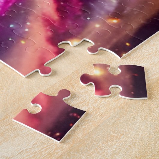 Puzzle Cosmologique Indigo Galaxy Purple Dance Space Univ (Côté)