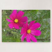 Puzzle Cosmos magenta, Québec (Horizontal)