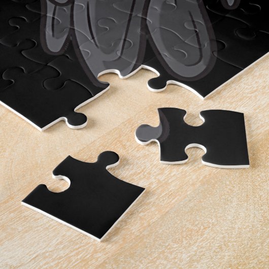 Puzzle Costume corbeau Halloween Corbeau noir Easy Lazy (Côté)