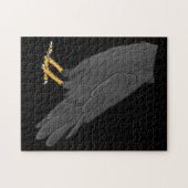 Puzzle Costume corbeau Halloween Corbeau noir Easy Lazy (Horizontal)