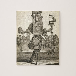 Puzzle Costume pour un fabricant d'horloge, pub. par