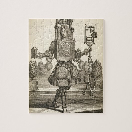 Puzzle Costume pour un fabricant d'horloge, pub. par (Vertical)