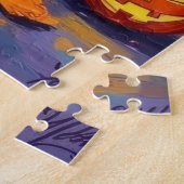 Puzzle Costumes d'Halloween de Rat Terrier (Côté)