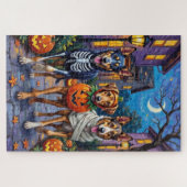 Puzzle Costumes d'Halloween pour Trick-or-Treat de Lévrie (Horizontal)