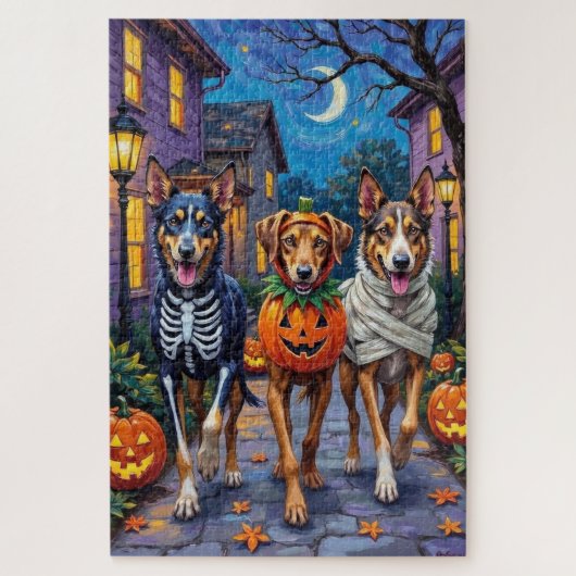 Puzzle Costumes d'Halloween pour Trick-or-Treat de Lévrie (Vertical)