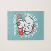 Puzzle Cosy Puppy Dreams - Chocolat chaud et Noël (Horizontal)