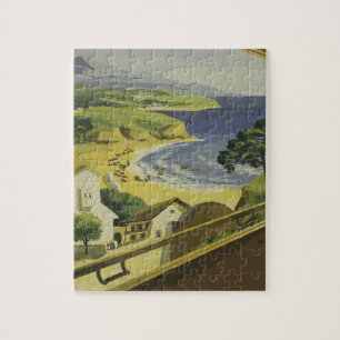 Puzzle Côte basque Vintage voyage France