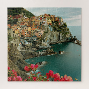 Puzzle Côte Cliffside Italie Voyage