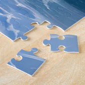 Puzzle Côte Dorée | Peinture aquarelle du coucher de sole (Côté)