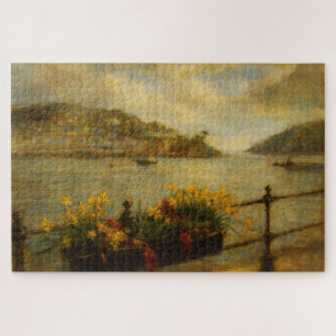 Puzzle côtier de style Turner du port de Dartmouth