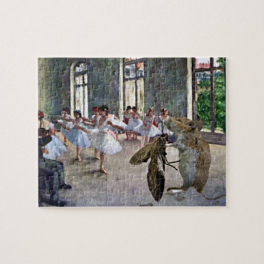 Puzzle Cotillion de papillon et de souris (Horizontal)