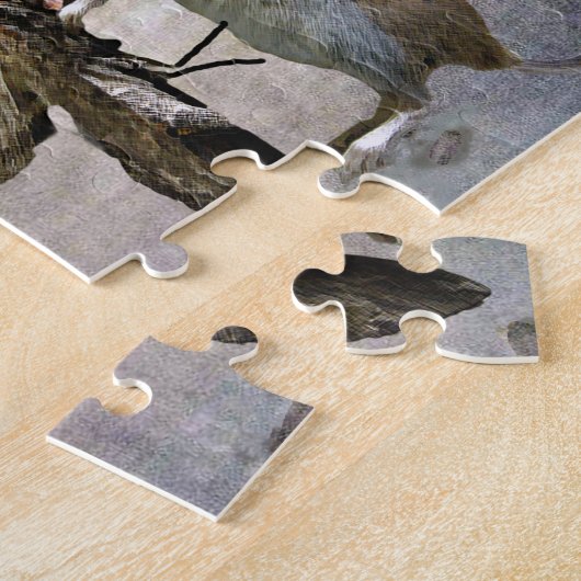 Puzzle Cotillion de papillon et de souris (Côté)