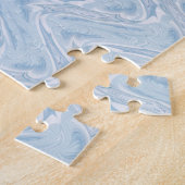 Puzzle Coton Bonbons Bleu Abstrait (Côté)