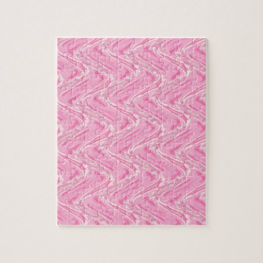 Puzzle Coton Candy rose Abstrait (Vertical)