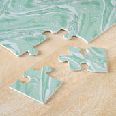 Puzzle Coton Candy Vert Abstrait (Côté)