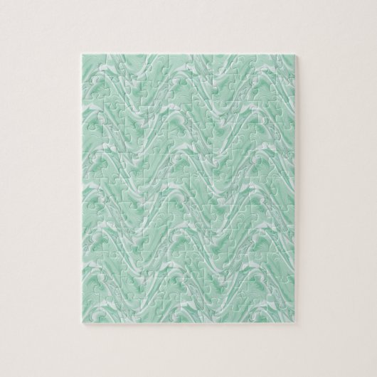 Puzzle Coton Candy Vert Abstrait (Vertical)