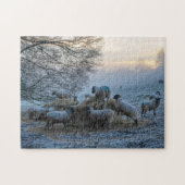 Puzzle Cotswolds en hiver (Horizontal)