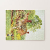 Puzzle Cottage à Chiddingfold par Helen Allingham (Horizontal)