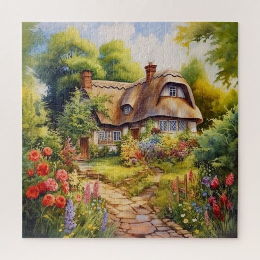 Puzzle Cottage anglais (Vertical)