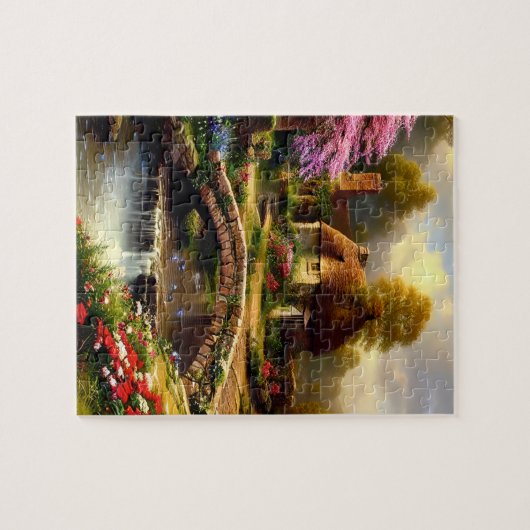 Puzzle Cottage anglais (Horizontal)