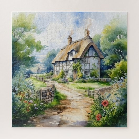 Puzzle Cottage anglais (Vertical)