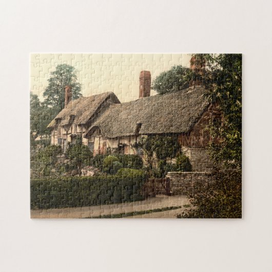 Puzzle Cottage d'Ann Hathaway, Stratford-sur-Avon, (Horizontal)