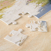Puzzle Cottage de plage tropical (Côté)