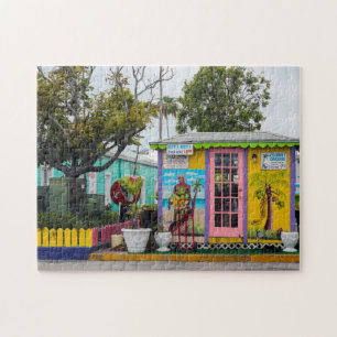 Puzzle Cottage de village Bahamas.