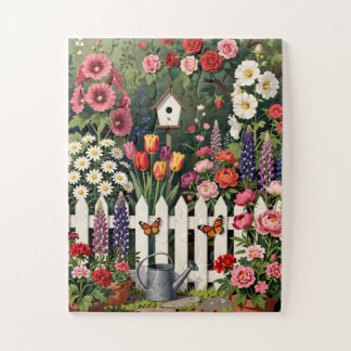 Puzzle Cottage Garden for Seniors 30 Large Piece