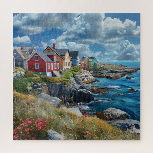 Puzzle Cottage Seashore (Vertical)