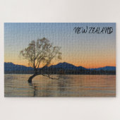 Puzzle couché de soleil de wanaka (Horizontal)