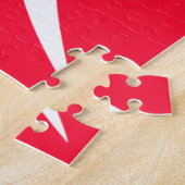 Puzzle Couche rouge écarlate (Côté)