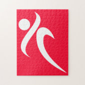 Puzzle Couche rouge écarlate (Vertical)