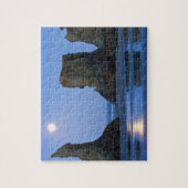 Puzzle Coucher de lune, plage de Bandon, Oregon. (Vertical)