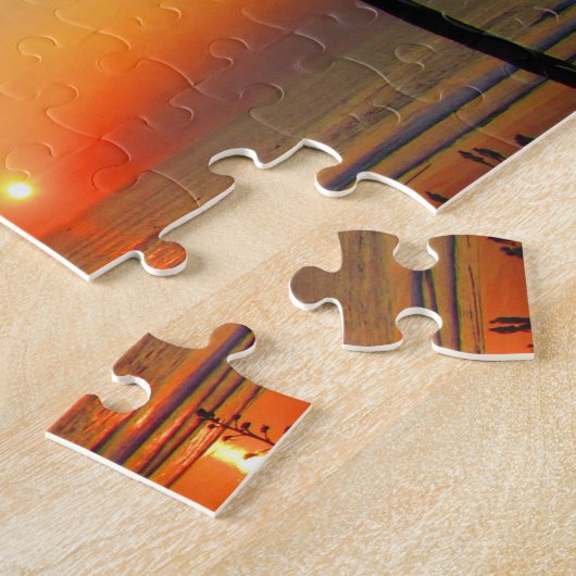 Puzzle coucher de soleil (Côté)