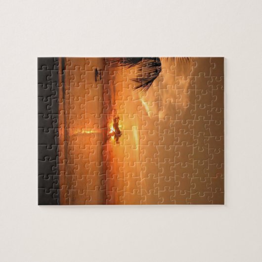 Puzzle coucher de soleil (Horizontal)