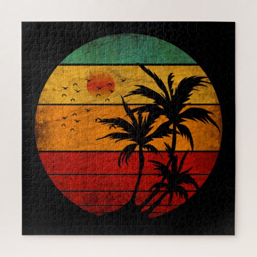 Puzzle coucher de soleil (Vertical)