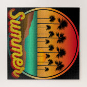 Puzzle coucher de soleil (Horizontal)