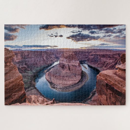 Puzzle Coucher de soleil à Horsehoe Bend (Horizontal)